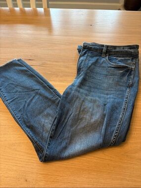 Kut from the Kloth Straight Dark Blue Jeans